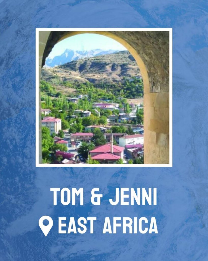 Photo of landscape of Tom & Jenni's location